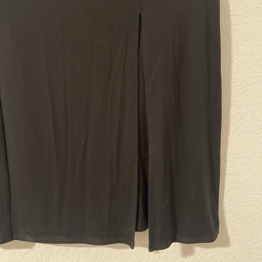 Chico's Black Sleeveless Knit Maxi Dress - Picture 7 of 7